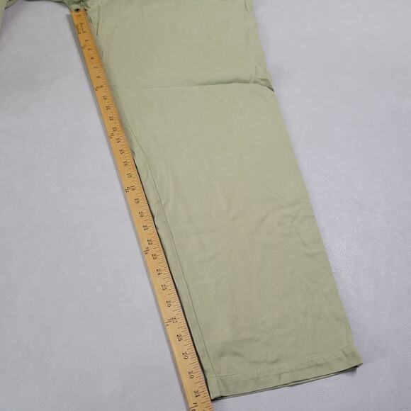 Tommy Bahama Mens 100% Silk Dress Pants Size 40 Tan Flat Front Tropical Weight - Picture 11 of 12